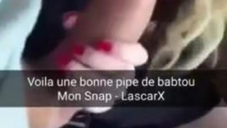 Je me fais suce ma grosse queue de cheval par une babtou